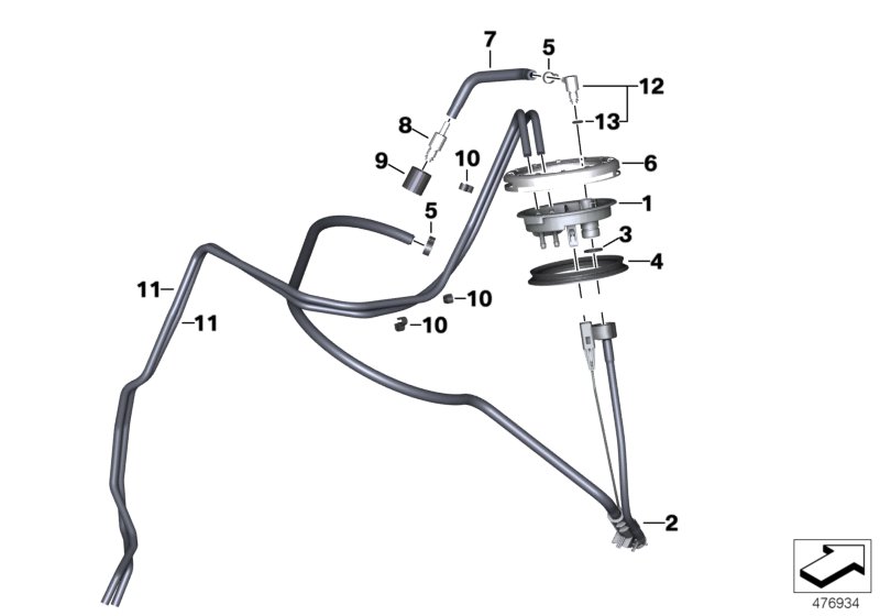 Sucking jet pump with lines