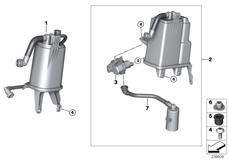 Activated Charcoal Filter/FUEL VENTILAT