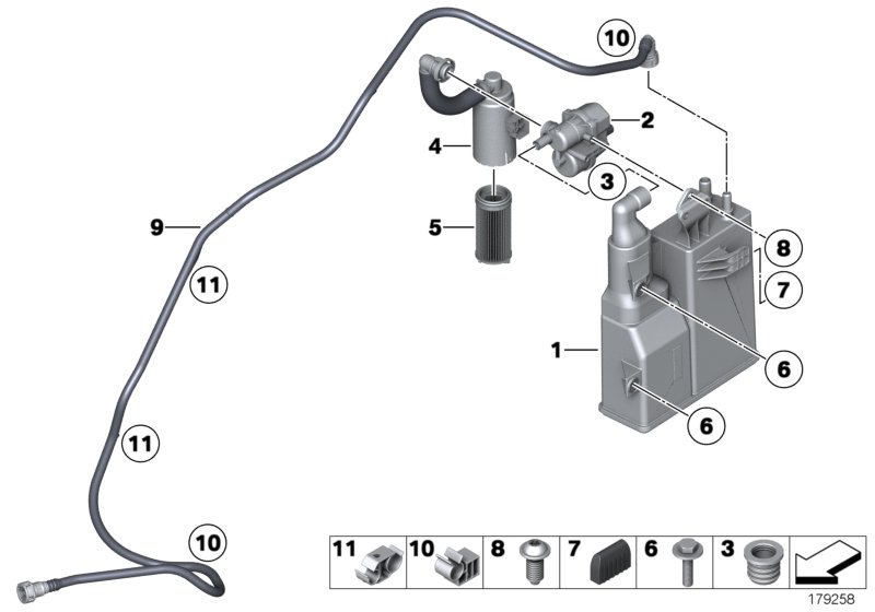 Activated Charcoal Filter/FUEL VENTILAT
