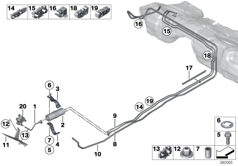 Fuel line / fuel filter