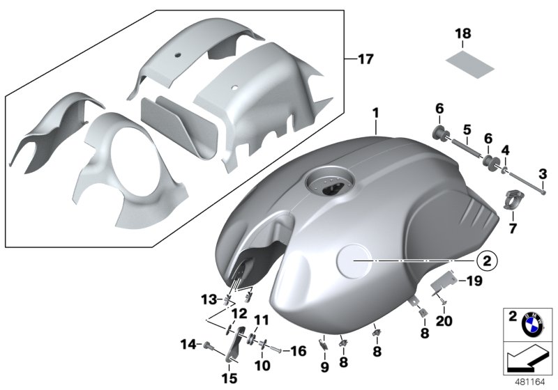 Fuel tank with filler pipe