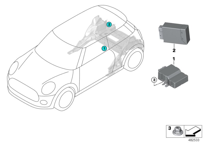 Control unit for fuel pump