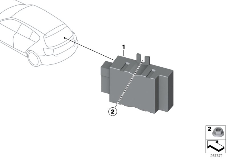 Control unit for fuel pump