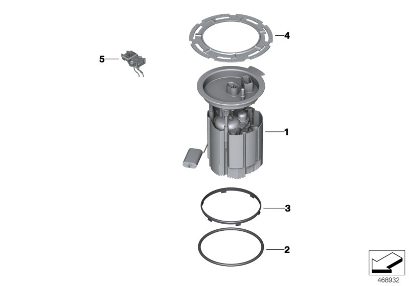 Fuel pump and fuel level sensor