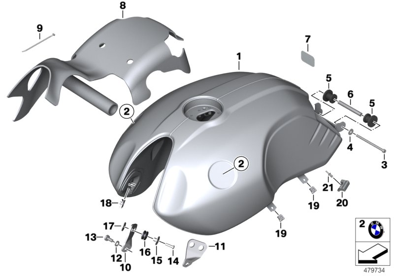 Fuel tank with filler pipe