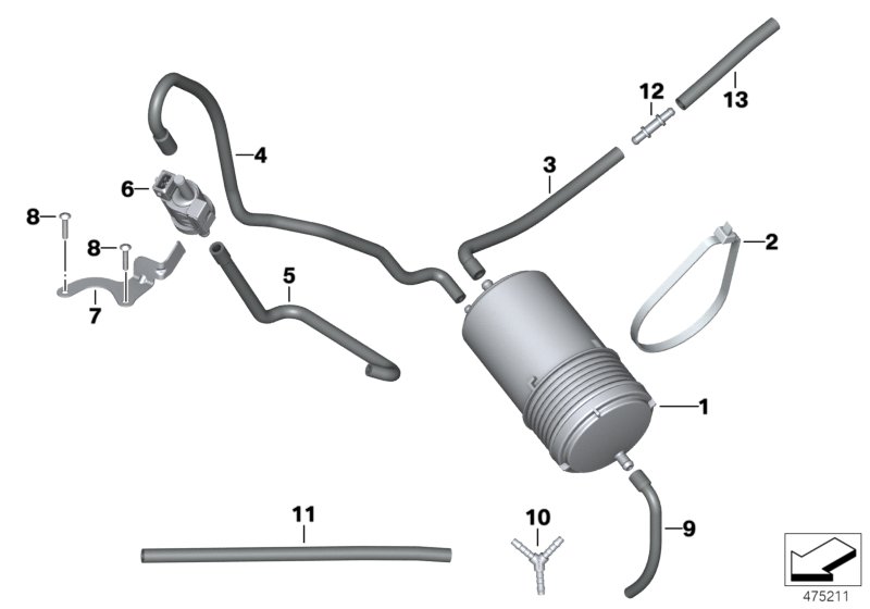 Activated Charcoal Filter/TUBING