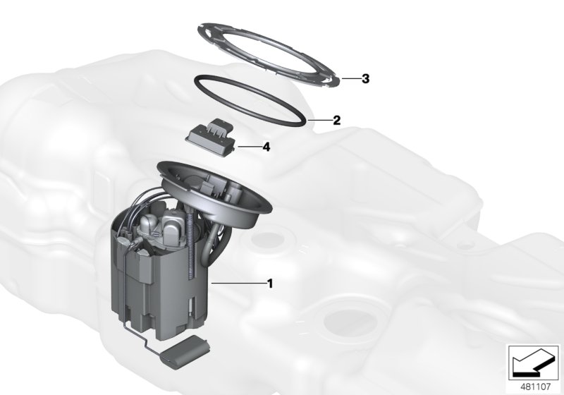 Fuel pump and fuel level sensor