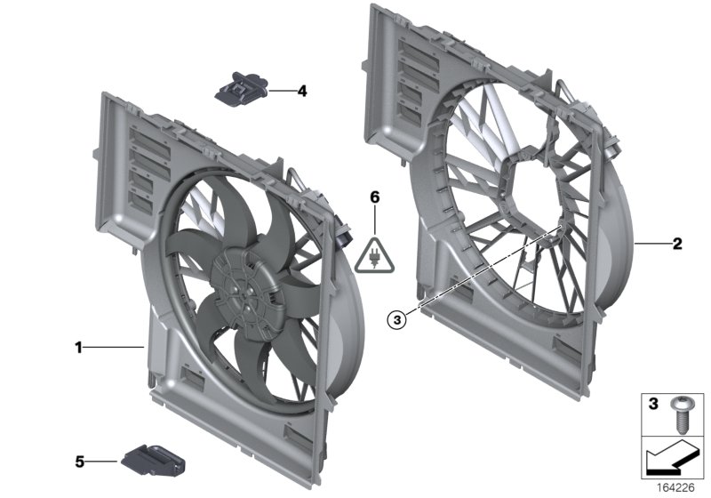 Fan shroud/fan