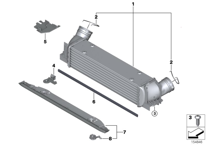 Charge-air cooler