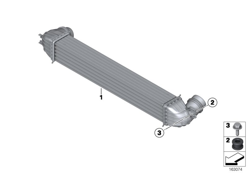Charge-air cooler
