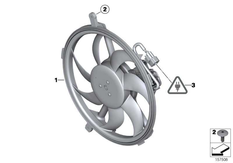 Fan shroud/fan