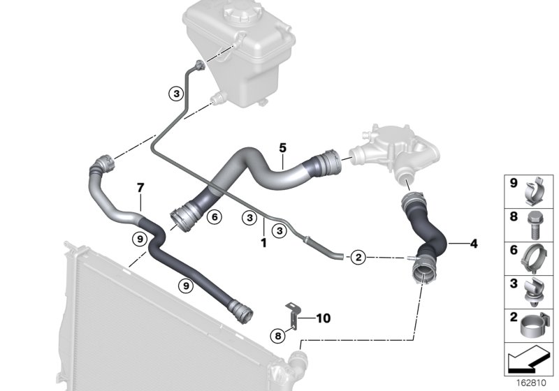 Cooling System Water Hoses