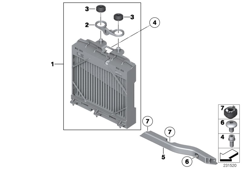 Engine-oil cooler