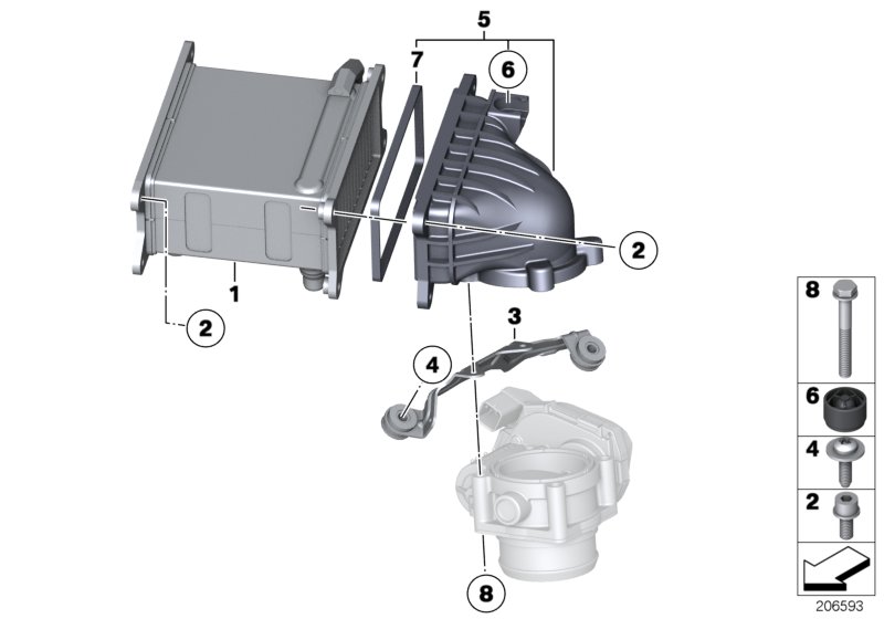 Charge-air cooler