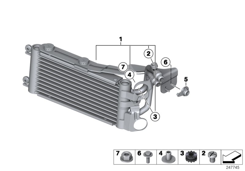 Additional cooler, wheel arch