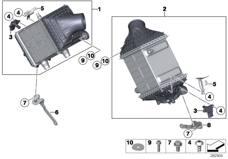 Charge-air cooler
