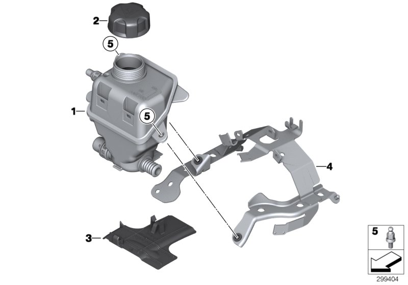 Expansion tank, intercooler