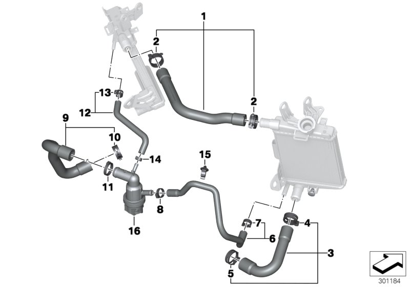 Coolant lines