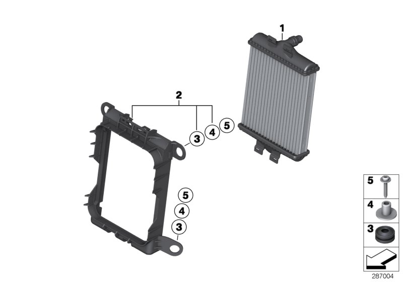 External radiator
