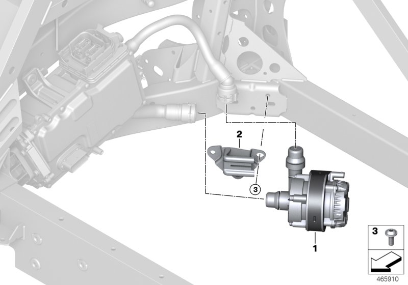 Electric coolant pump