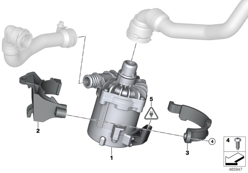 Electric coolant pump