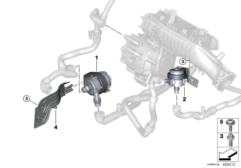 Electric coolant pump