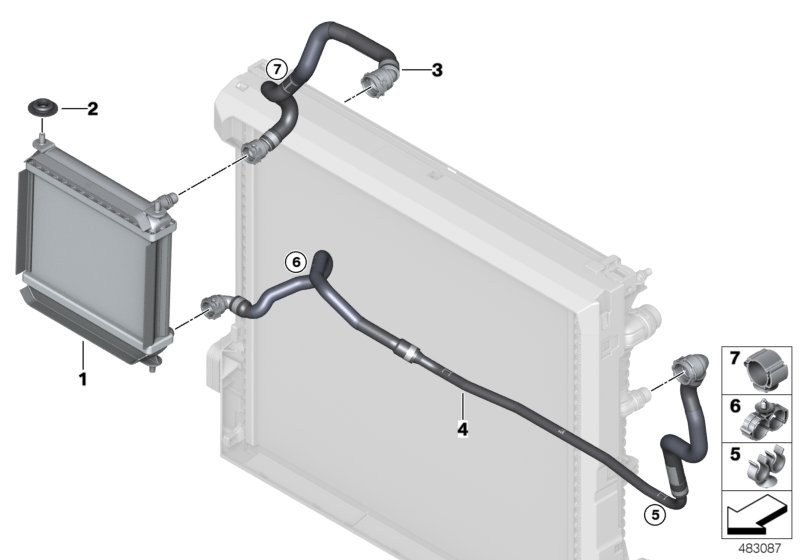 External radiator