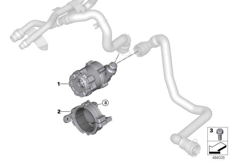 Electric coolant pump