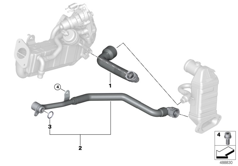 Emission control pipes