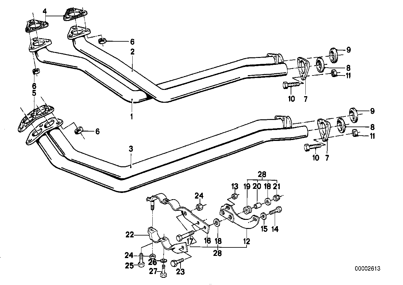 EXHAUST PIPE FRONT
