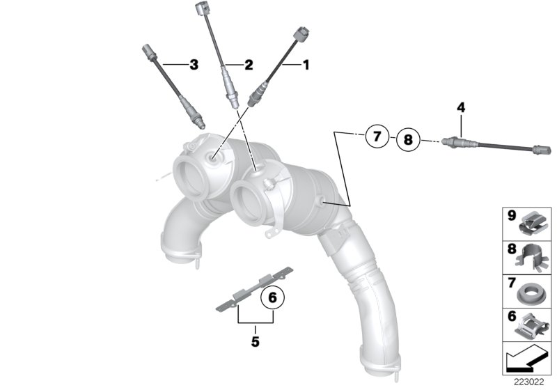 Lambda Probe Fixings