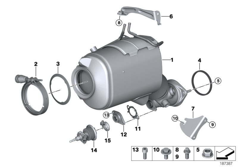 Diesel particulate filter