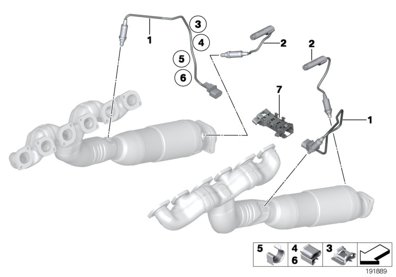 Lambda Probe Fixings