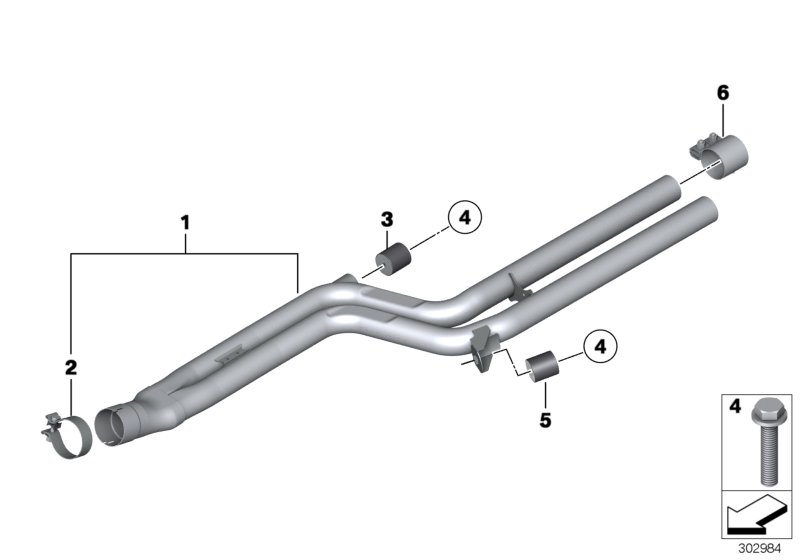 Front silencer