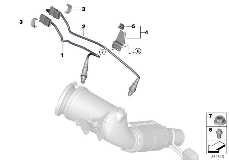 Lambda Probe Fixings