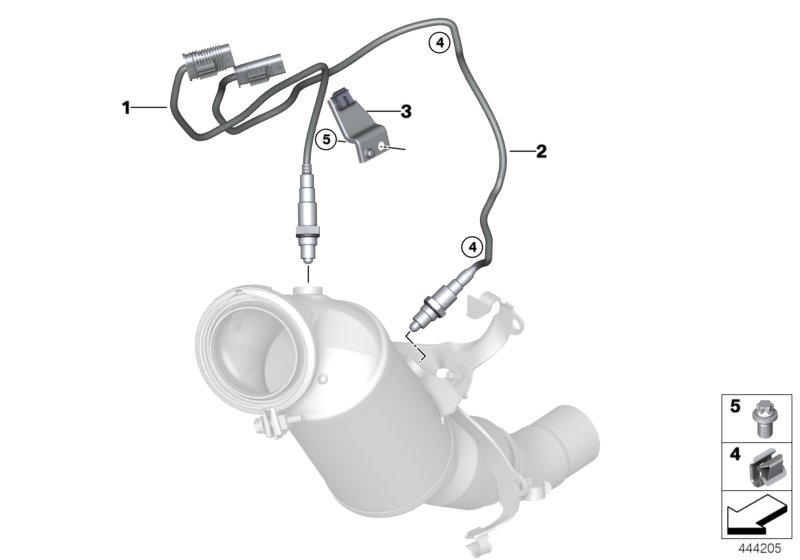 Lambda Probe Fixings