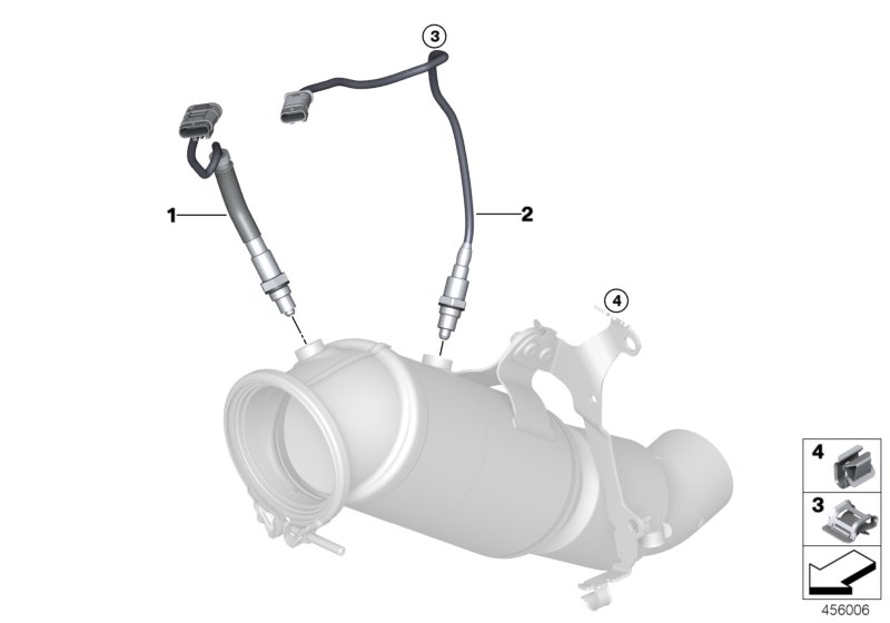 Lambda Probe Fixings