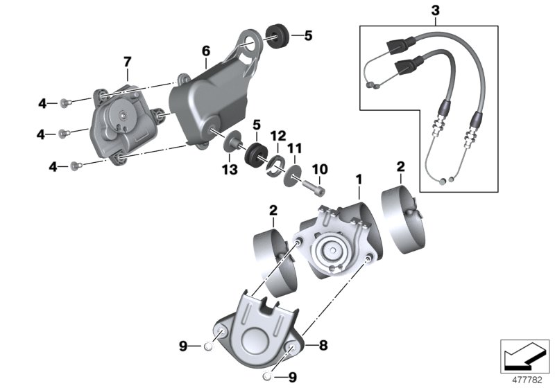 Exhaust flap