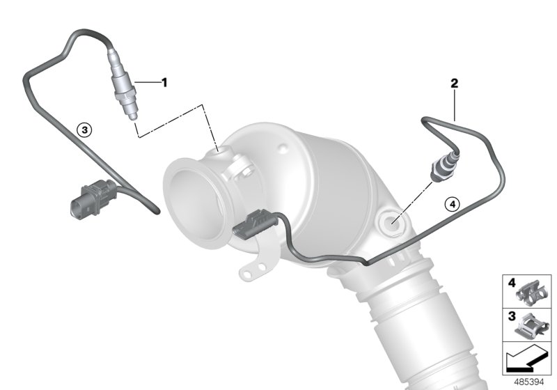 Lambda Probe Fixings