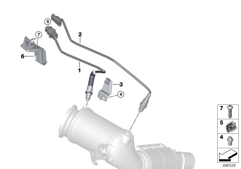 Lambda Probe Fixings