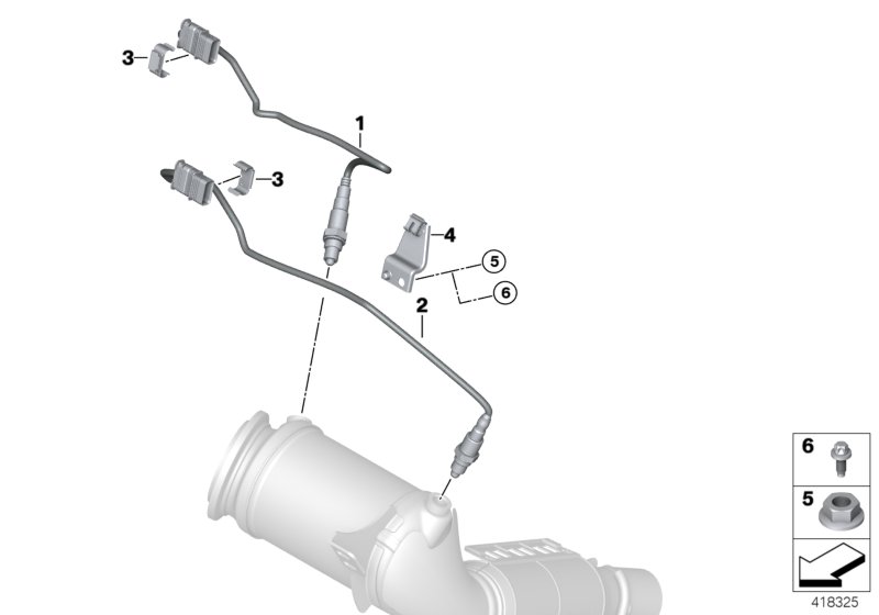 Lambda Probe Fixings