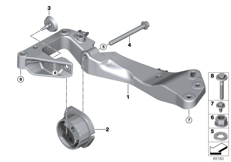 Gearbox suspension