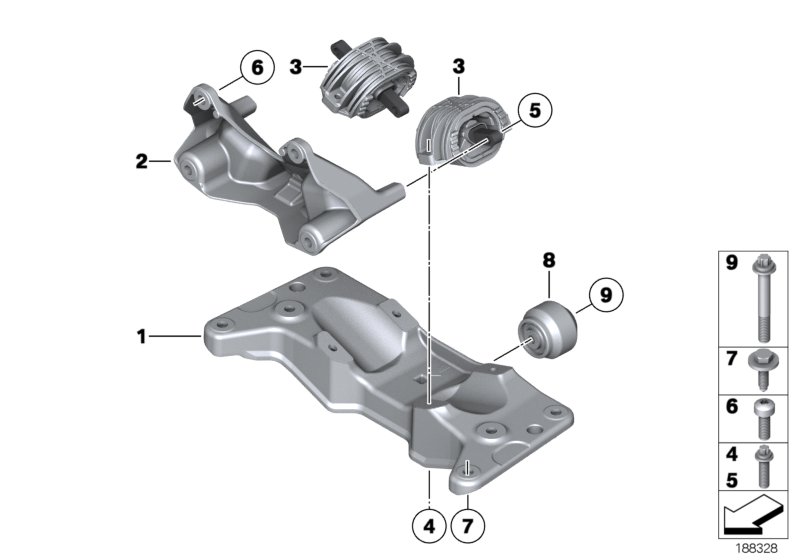 Gearbox suspension