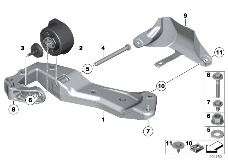 Gearbox suspension