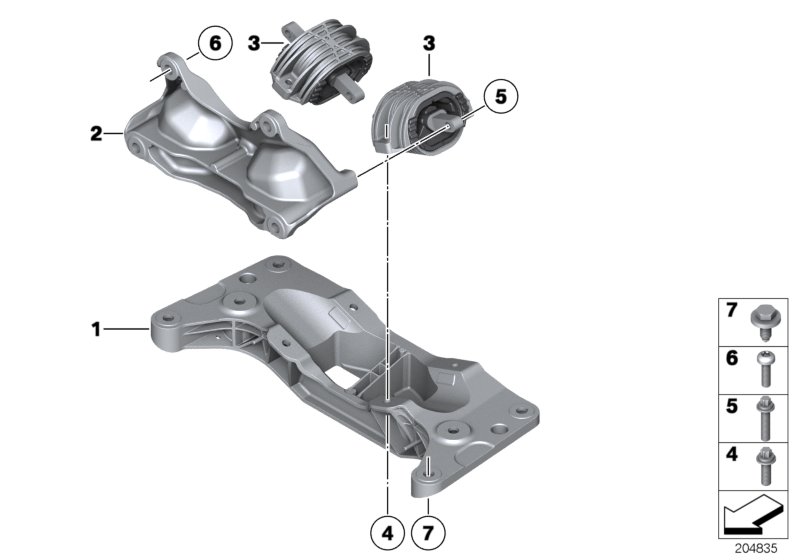 Gearbox suspension