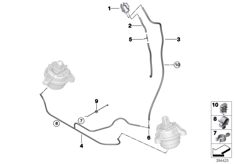 Vacuum control-Engine bearing