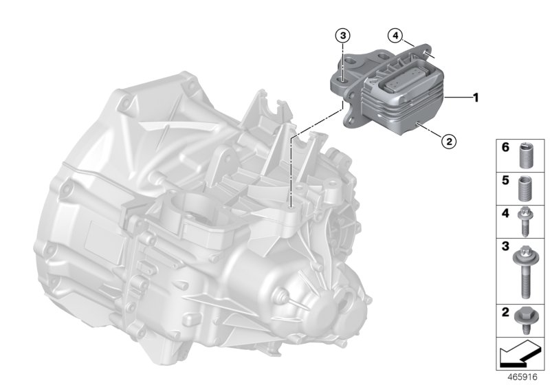 Gearbox suspension