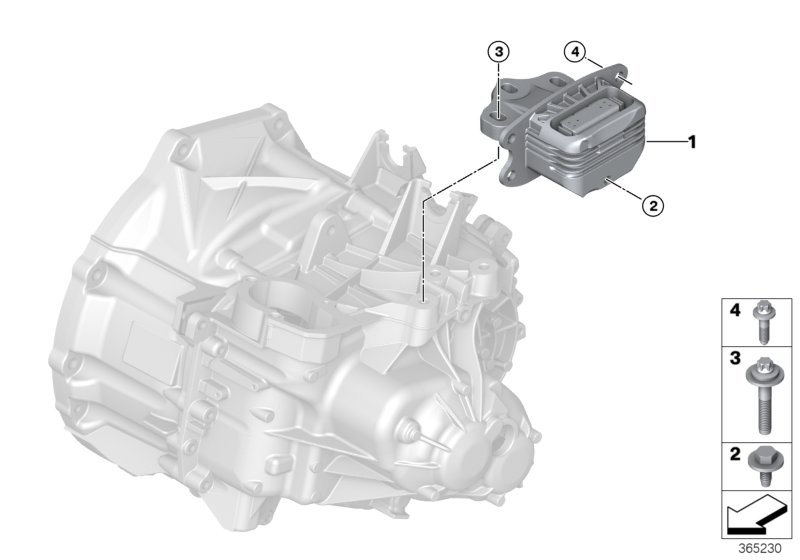 Gearbox suspension