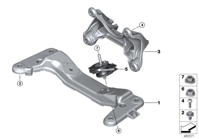Gearbox suspension