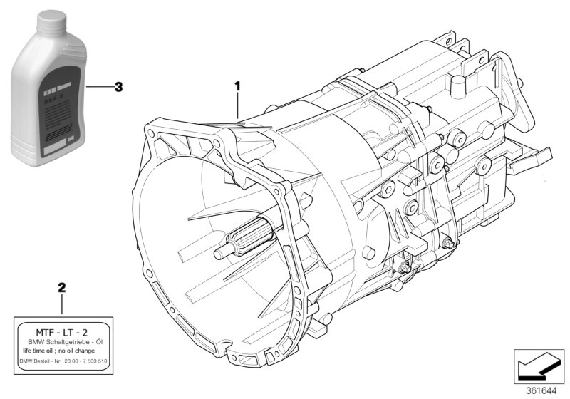 Manual gearbox GS5-39DZ